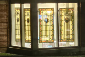 Westover Library tiffany windows