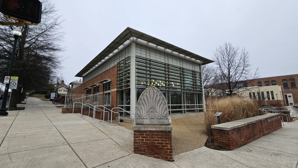 Granite finial from Abbey Mausoleim