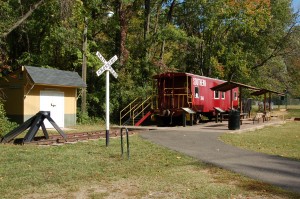 #45 - Visit an old Southern Railway Caboose at Bluemont Junction