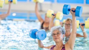 Sign up for Aqua Aerobics