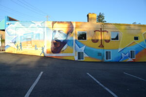 Langston Brown Mural