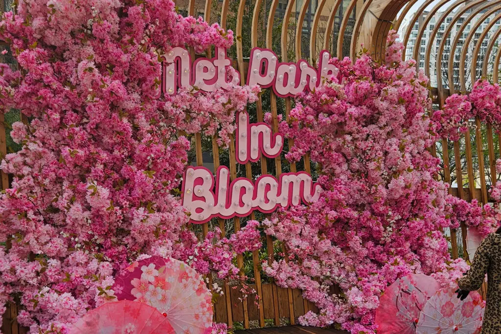 National Landing Pink in the Park