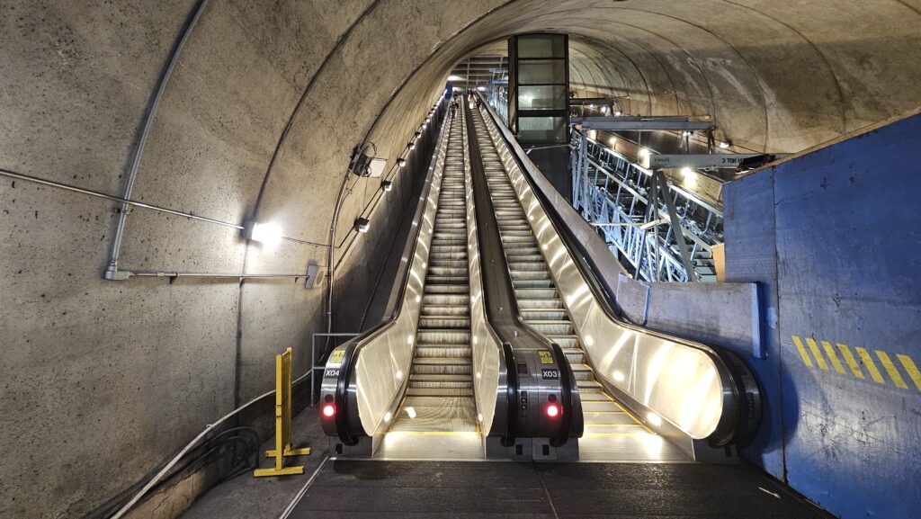 Rosslyn Metro Escalator